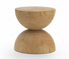 Clessidra Cedar stool dimensions